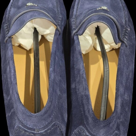 $775- Versace Driver Crosta Slip-On Loafers- Size 45/12 (RARE) main image 8